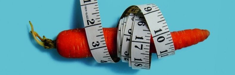 Ленточный сантиметр для измерения толщины члена